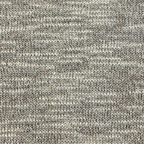 J. JILL PURE JILL Heather Gray V-Neck Pullover Top Sweater Tunic Womens Petite S - Picture 4 of 12